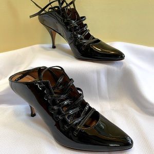 Givenchy Lace Up Calf Heels